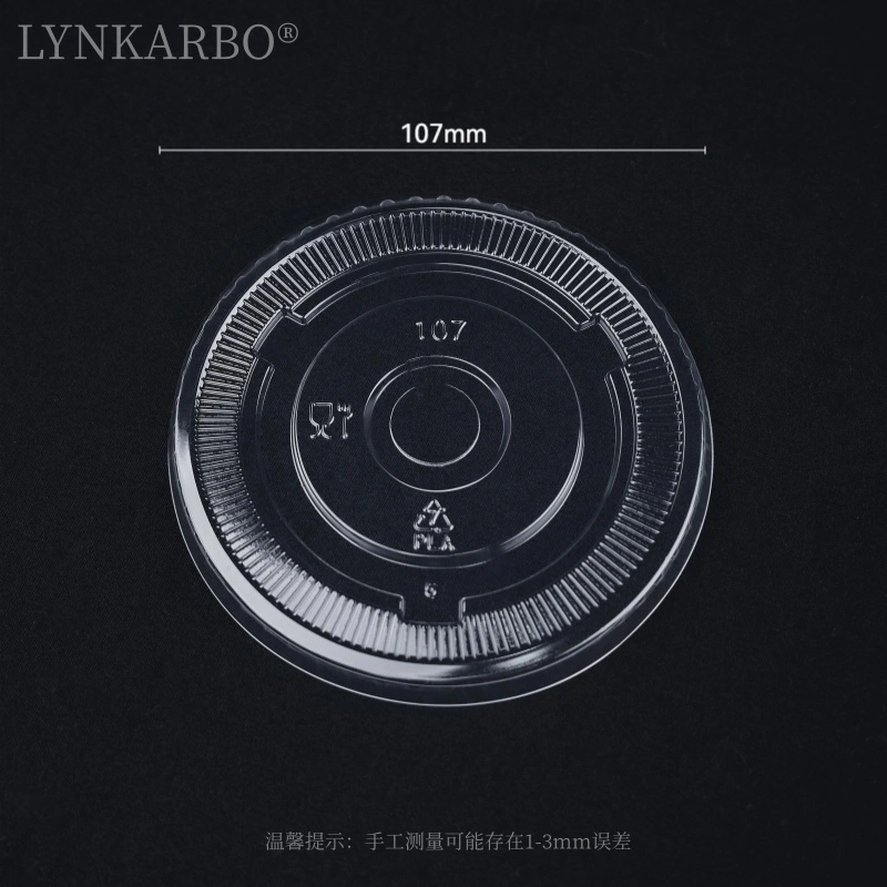 Coperchio piatto in PLA da 107 mm