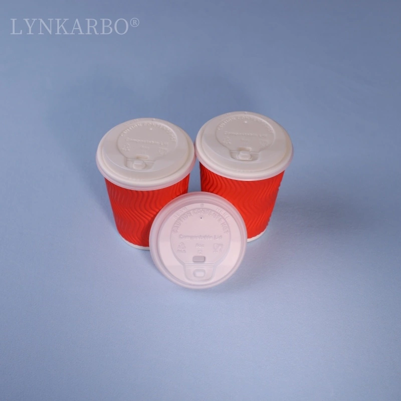 Coperchio della tazza di colore naturale CPLA
